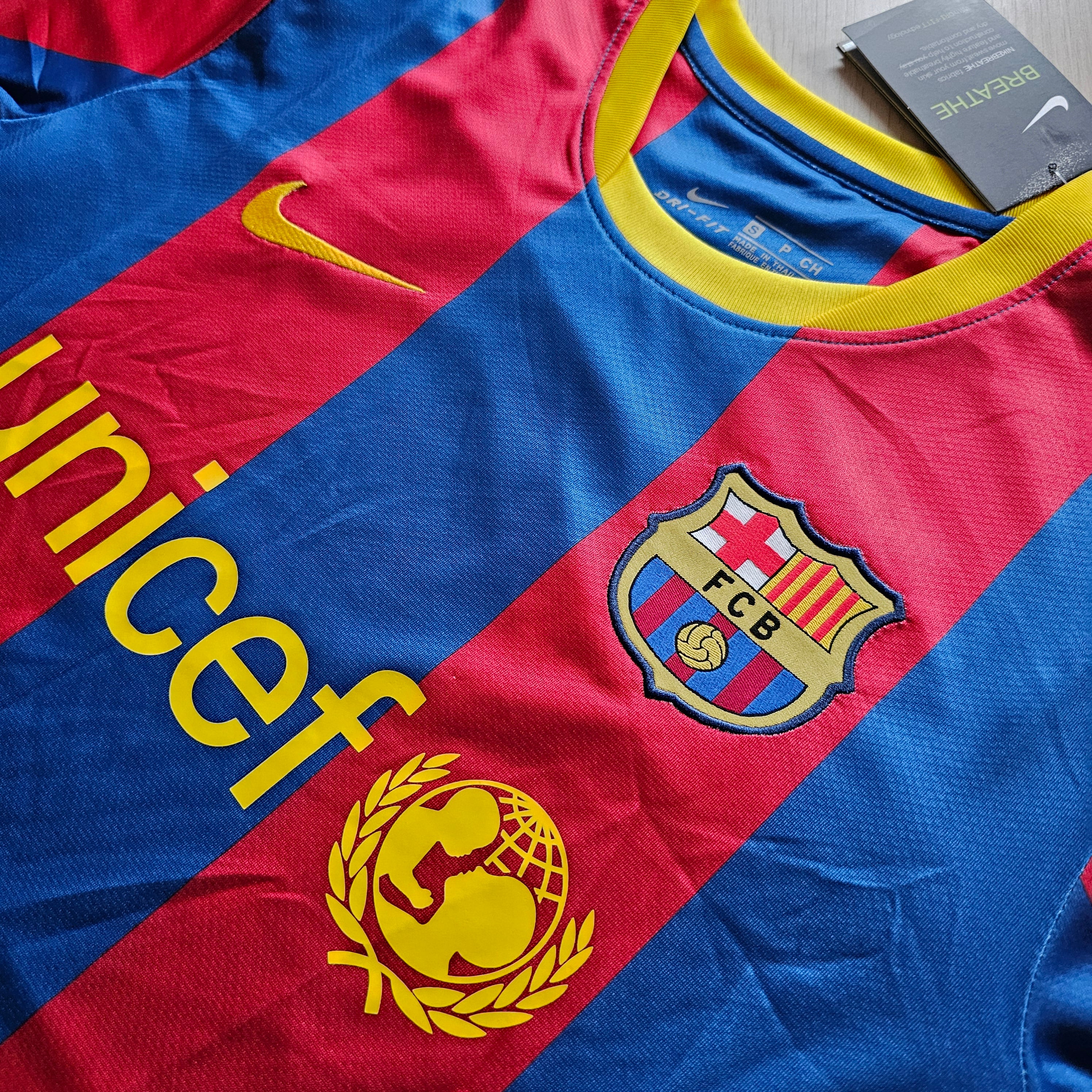 Tricou Retro FC Barcelona 10/11